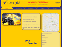 Tablet Screenshot of fietsoke.nl